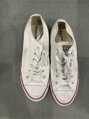 Converse White Low Top Sneakers